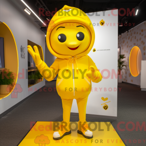 Maskotdraktfigura Yellow...