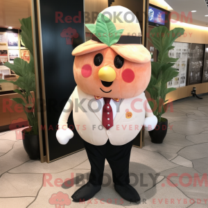 Peach Radish Maskottchen...