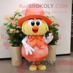 Costume mascotte de bouquet...