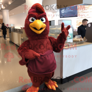 Disfraz de mascota de pollo...