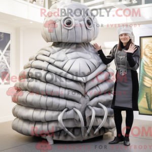 Sølv Trilobite maskot...