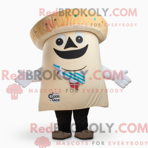 Crème Tacos mascottekostuum...