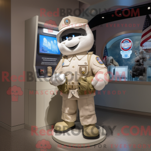 Mascotte de soldat...