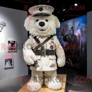 White American Soldier...