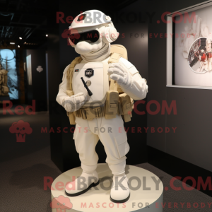 Uma máscara de soldado...