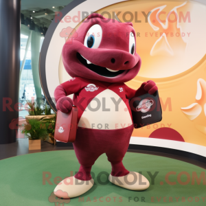 Postava maskota Maroon...