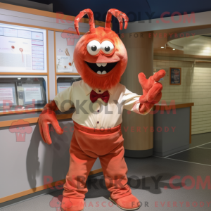 Disfraz de mascota Lobster...