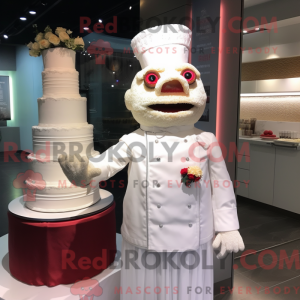 Bryllupskage maskot kostume...