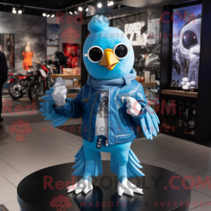 Disfraz de mascota Sky Blue...