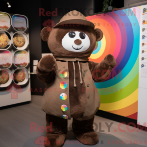 Brown Rainbow mascot...