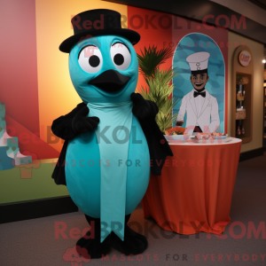 Disfraz de mascota Teal...