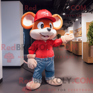Disfraz de mascota de Red...