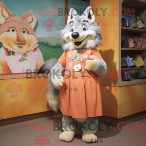 Costume de mascotte Peach...