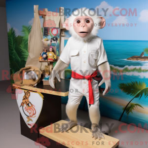 Mascotte de singe capucin...
