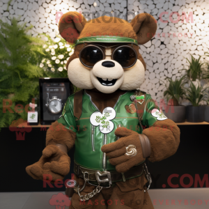Costume de mascotte Brown...