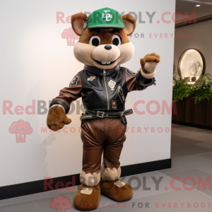 Costume de mascotte Brown...