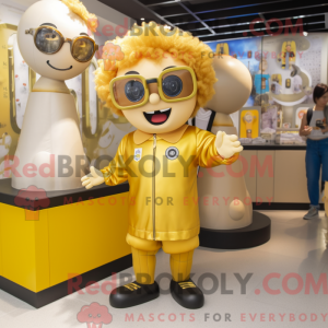 Personaggio mascotte Gold...
