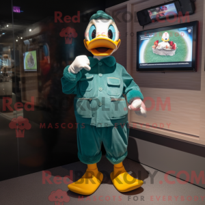 Máscara Teal Duck com...