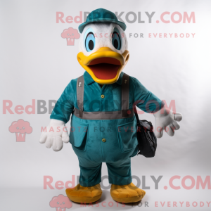 Máscara Teal Duck com...