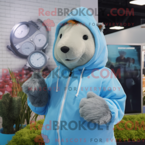 Postava maskota Sky Blue...