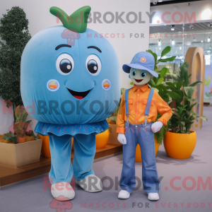 Costume mascotte d abricot...