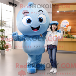 Sky Blue Apricot mascotte...