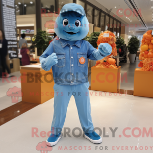 Disfraz de mascota Sky Blue...