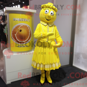 Citron maskot kostume...