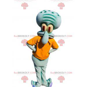 Mascot Carlo Tentacle berømte svampebob blekksprut -