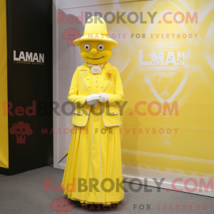 Lemon mascot costume...