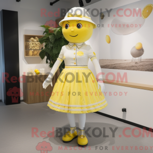 Citron maskot kostume...