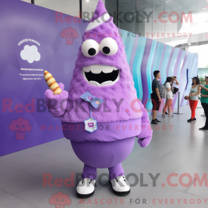 Disfraz de mascota de cono...