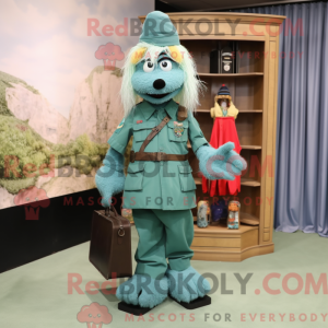 Türkises Green Beret...