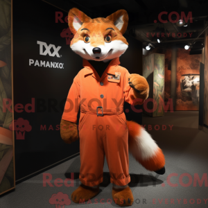 Fox Maskot Kostyme Karakter...