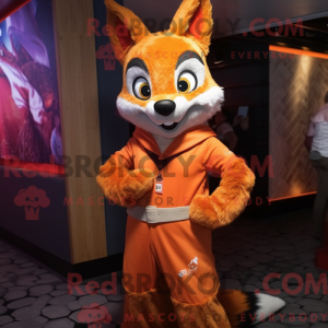 Fox Maskot Kostyme Karakter...