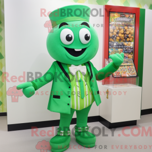Green Candy Box mascot...