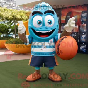 Costume de mascotte de Cyan...