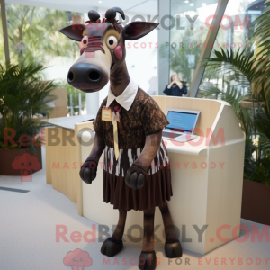 Figura de máscara de ocapi...