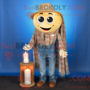 Tan Scented Candle maskot...