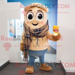 Tan Scented Candle maskot...