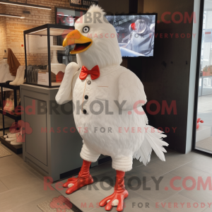 Personaggio mascotte gallo...