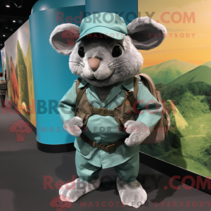 Cyan Chinchilla maskotka...
