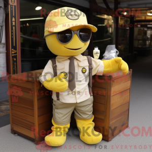 Postava maskota Lemon...