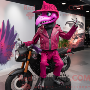 Disfraz de mascota Magenta...
