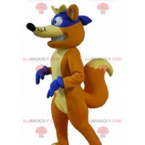 Mascot Chipeur famous fox in Dora the explorer - Redbrokoly.com