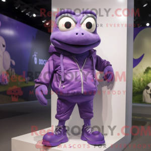 Disfraz de mascota Purple...