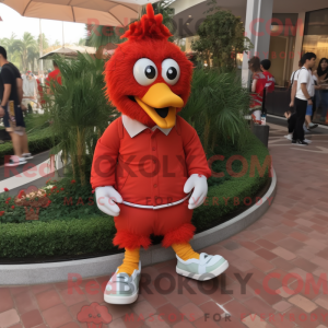 Disfraz de mascota de pollo...