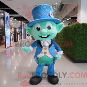 Sky Blue Leprechaun Hat...