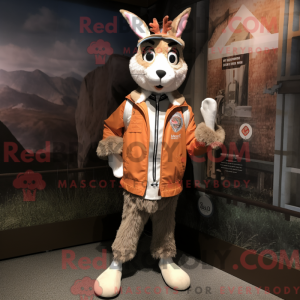 Gazelle mascot costume...