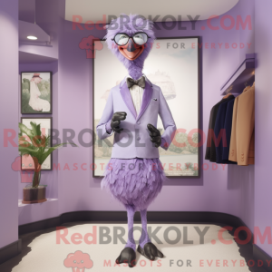 Lavendel struts maskot...